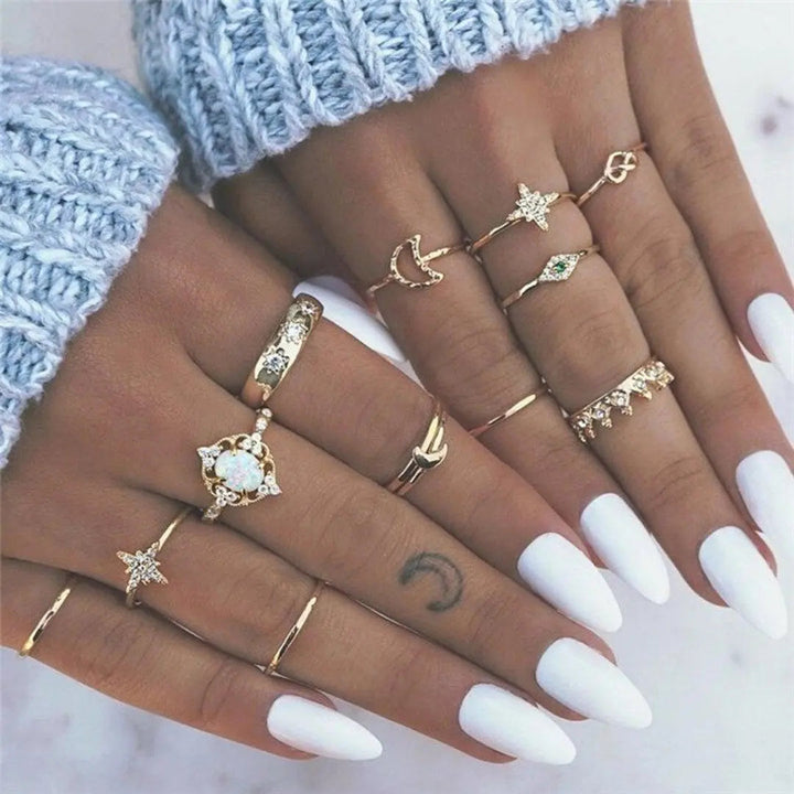Unique set of 8 to 12 rings