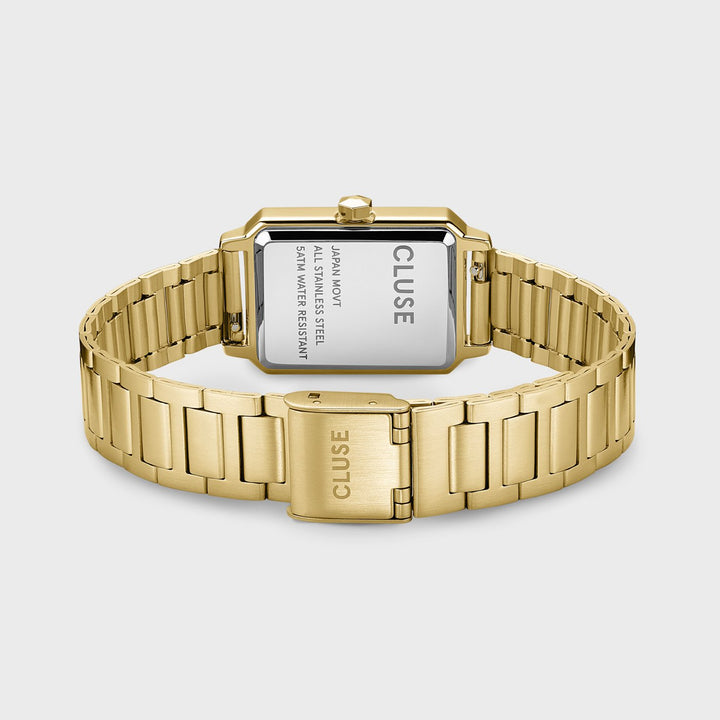 Fluette Watch Steel, Green, Gold Colour