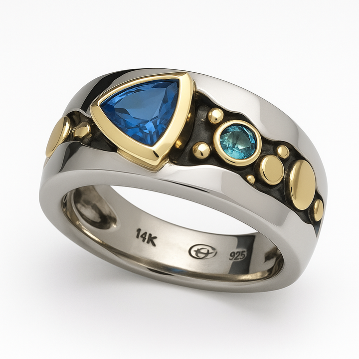 Blue Vintage Ring