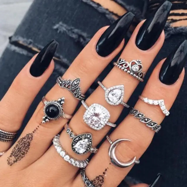 Unique set of 8 to 12 rings